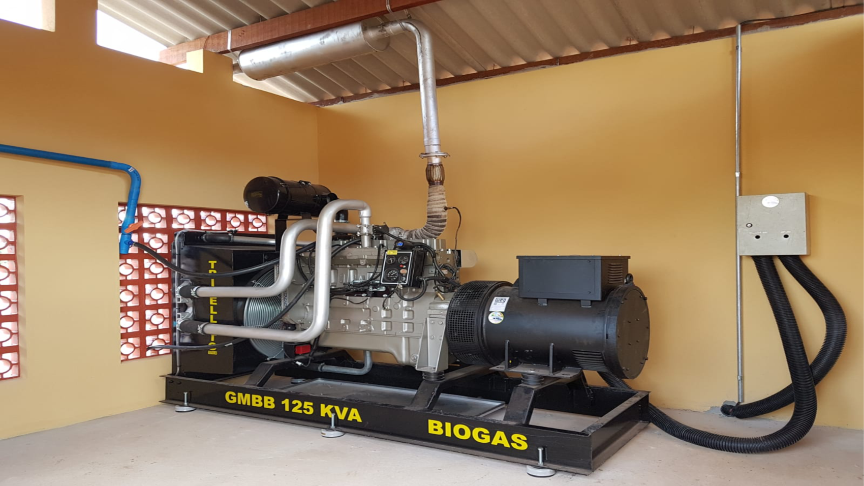 Energia Biogás - 125kva